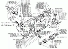 5301-3400020-10 Механизм рулевой ЗИЛ-5301 ЗИЛ