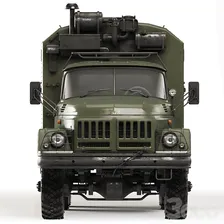 ЗиЛ 131 кунг 1969 - Транспорт - 3D модель