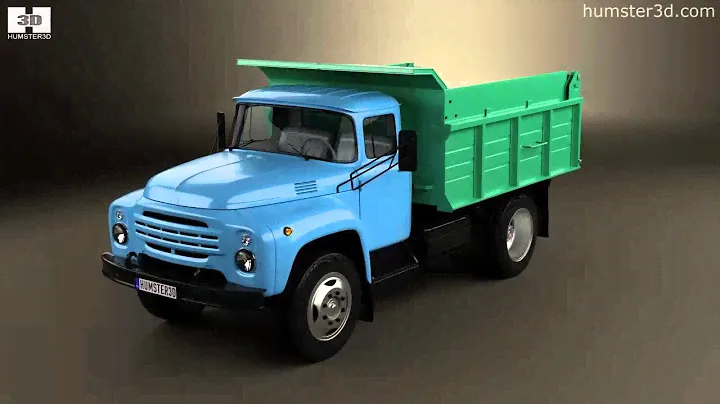 ZIL 130 Dump Truck 1994 3D model by 3DModels.org
