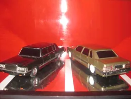 Зил 4102 (золотистый) + зил 41047 (черный) (Deagostini) под восстановление (одним лотом)