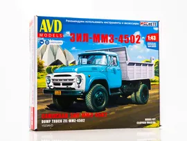 1:43 Сборная модель ЗиЛ-ММЗ-4502 самосвал