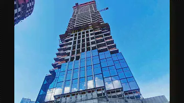 Фасады небоскреба Zilart Tower на ЗИЛе