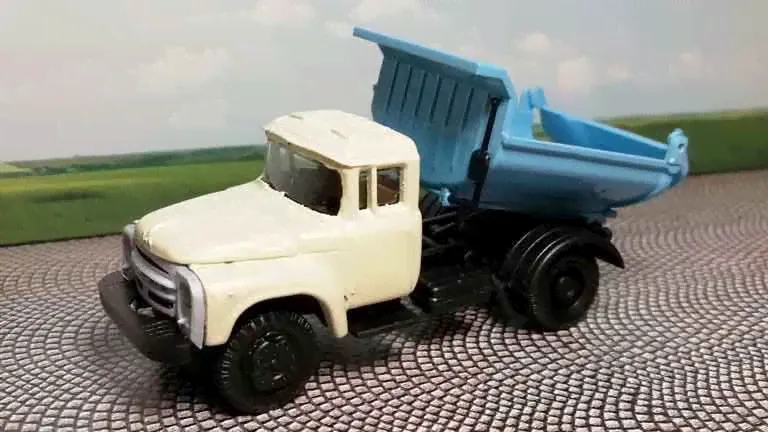 Автомобиль самосвал ЗИЛ 130, 1:87, 1963—1986, СССР-0