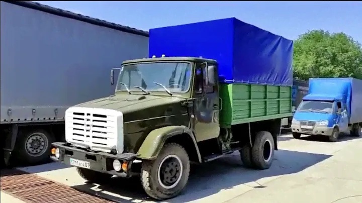 тент на ЗИЛ