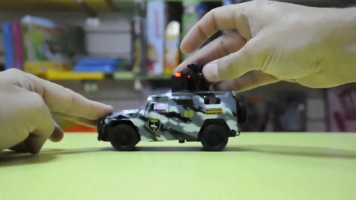 Технопарк 133615 Броневик ГАЗ ТИГР ОМОН 96 модель автомобиля масштаб 1:43