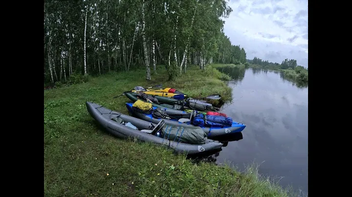 Сплав по рекам Ресета и Жиздра на байдарке Вега1 . Часть 1 .
