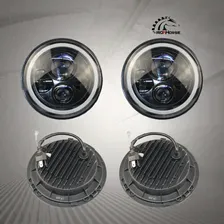 Светодиодные (LED) фары на Зил / Урал / Маз / Газ / Камаз / Луаз, 2 шт.